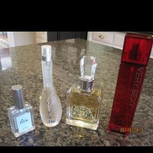 4 Barely Used Perfumes Lot