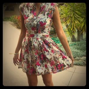 Vintage Floral Dress