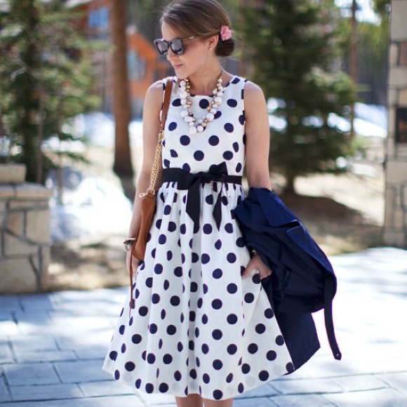 J. Crew Dresses & Skirts - 🎉Host Pick!🎉J.Crew Polka Dot Dress