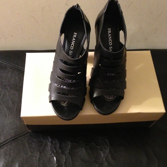 Black Gladiator Sandal