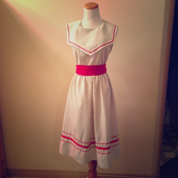 Vintage Sailor Dress