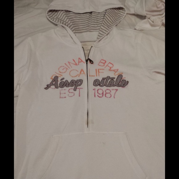Aeropostale short sleeve hoodie