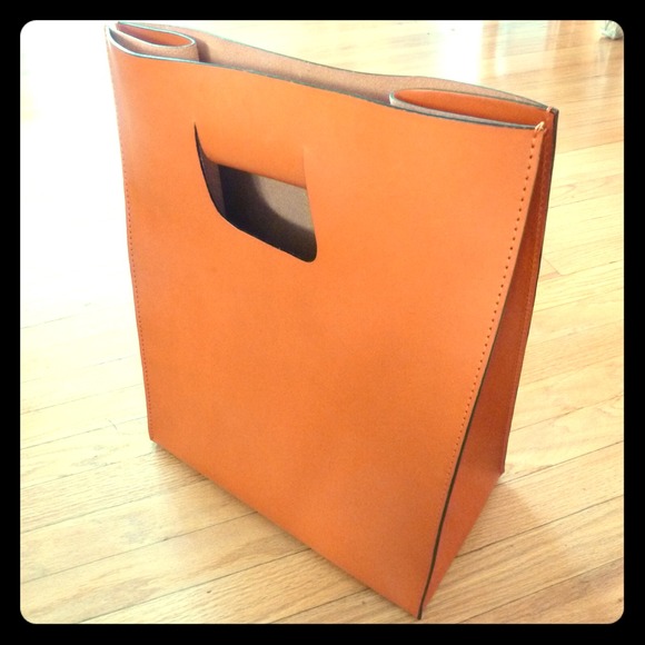 Oscar Maschera Leather Tote NWOT