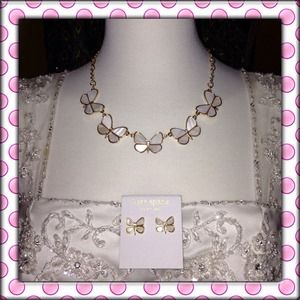 🎊Host Pick🎊♠KSNY "Papillon" Necklace & Earrings♠