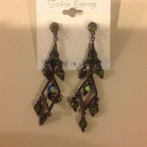 Emerald earrings
