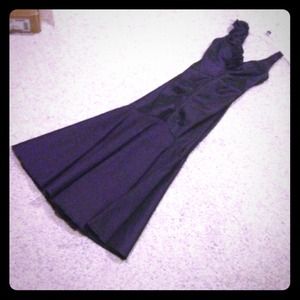 Plum/Eggplant Bridesmaid Dress