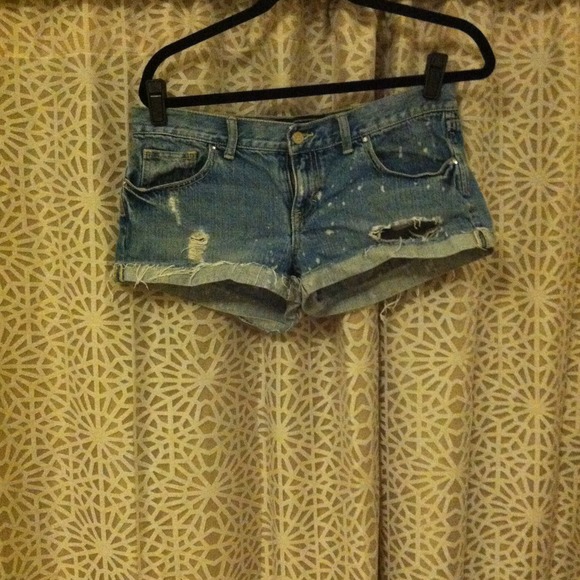 ❌Sold❌Victoria Secrets Pink jean shorts
