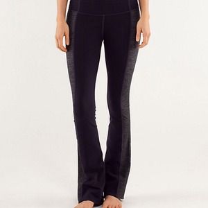 Lululemon barre pulse pant blk/grey
