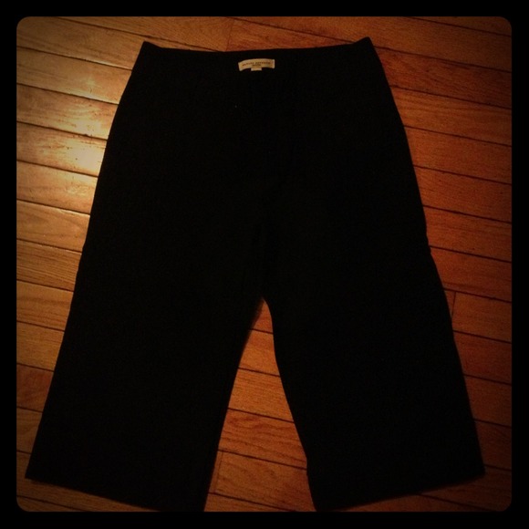 Banana Republic Martin; black cotton/spandex; EUC!