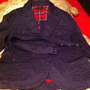 Navy blue blazer from forever21