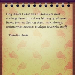 Antiques and vintage items