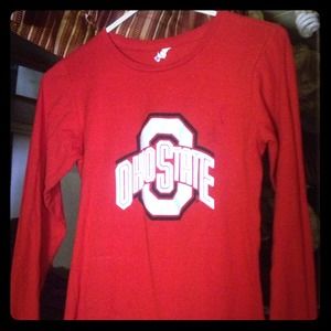 3 Ohio State Buckeye long sleeve tees