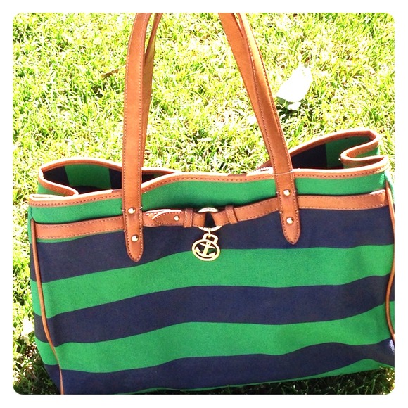 Tommy Hilfiger striped bag