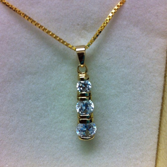 BUNDLED******Inspirational Journey CZ Pendant