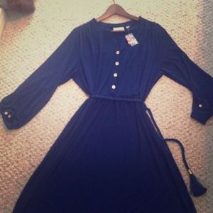 😳🙌 SOLD!!! Cute navy blue dress! 😍👍