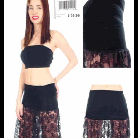 🔴♦️SOLD♦️🔴Lace Bottom Skirts♦️🔴 - Picture 2 of 2