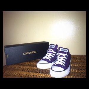 Purple converse