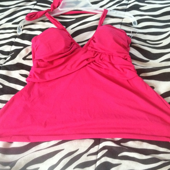 Hot Pink Tankini