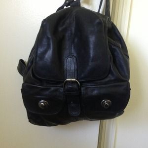 Leather Kenneth Cole Bookbag