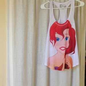 Little mermaid racer back. Never worn