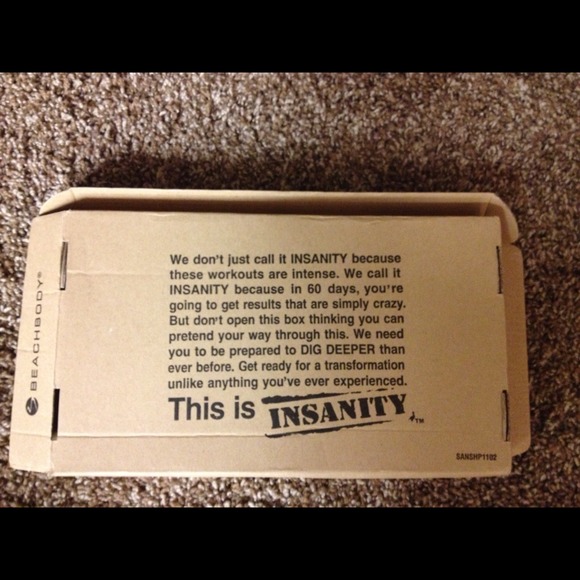 Insanity Workout DVD set