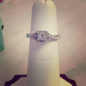 14 Kt engagement ring RESERVED