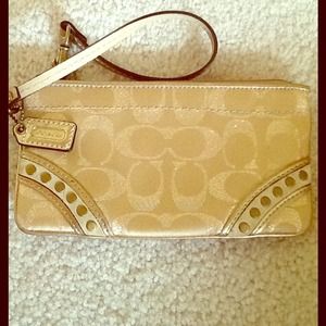 Authentic Coach wristlet