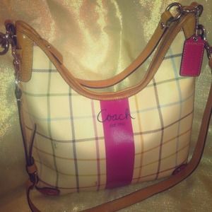 💯 Authentic Coach Tatersall purse