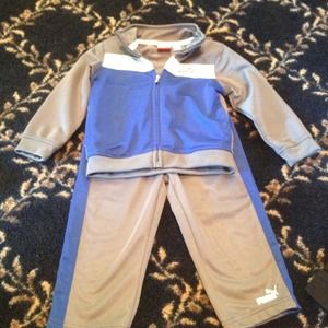 **SOLD AS BUNDLE** Boys toddler Puma outfit