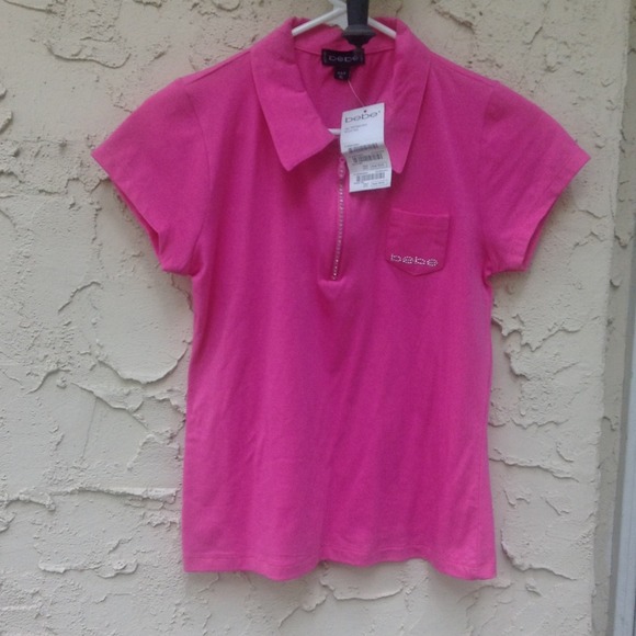 🎀Pink BEBE top🎀 NWT