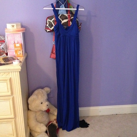 Forever 21 Blue Maxi Dress