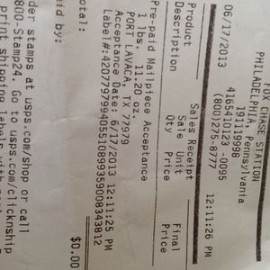 @Bookstoregirl *Item Shipped*