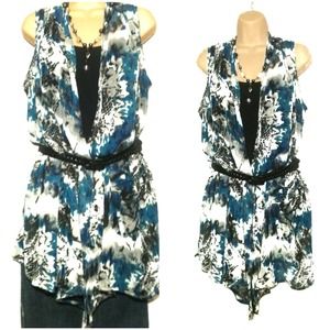 🚫Sold🚫#22  NWT Beautiful Print Sheer Top/Dress