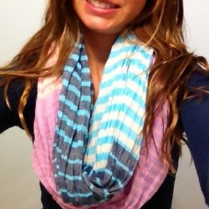 Striped Muliticolor scarf