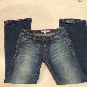 Distressed Aeropostale jeans