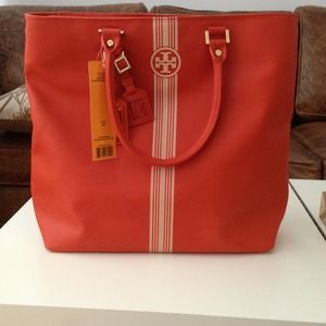 NWT Tory Burch "Roslyn Square Tote"