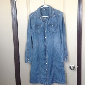 NEW PRICE!!  Gap denim dress
