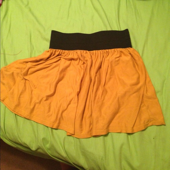 Mustard Colored Skirt