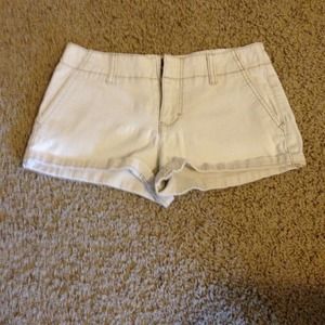 Express Chino Khaki Shorts