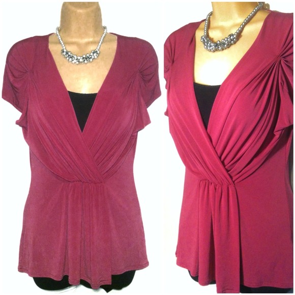 🚫Sold🚫#23  Antonio Melani Like New Pink Top