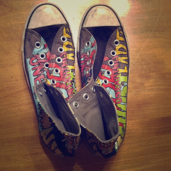 Converse Graffiti Hightops SOLD