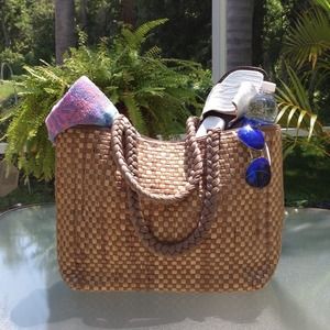 ❌RESERVED FOR SWANHHDJJ❌ straw tote bag "the sak"