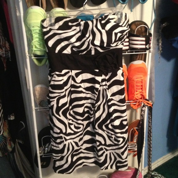 Zebra party dress