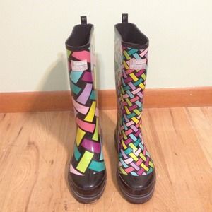 Little Miss Matched rain boots