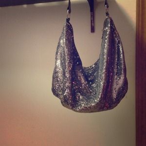 Sequin purse