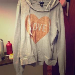 Love light hoodie