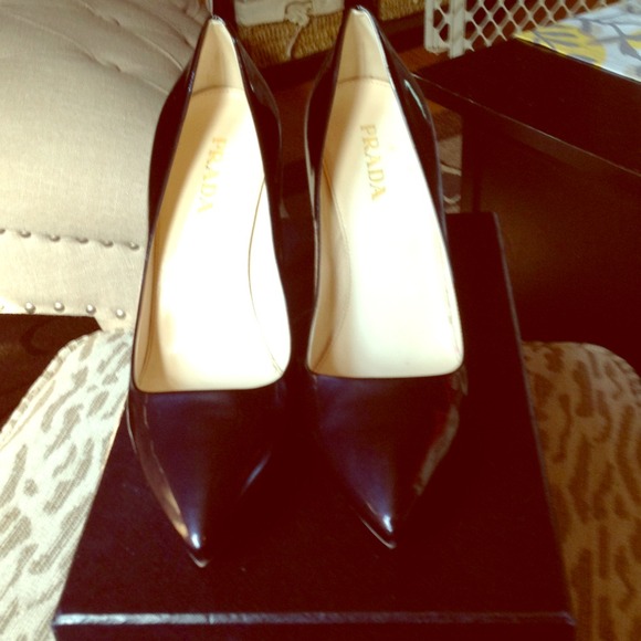 Authentic Prada Stilettos ( Just reduced)