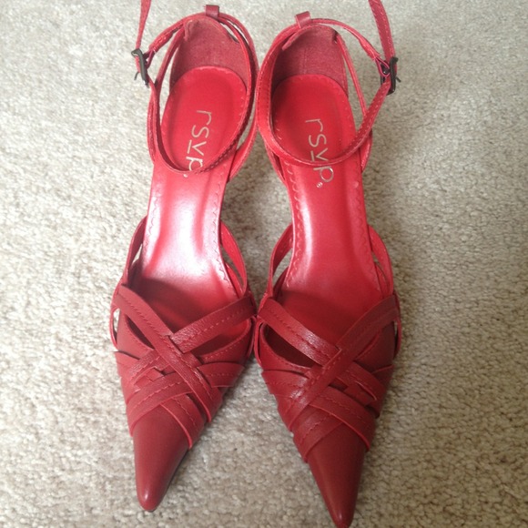 RSVP sexy red heels