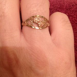 Two tone genuine black hills gold