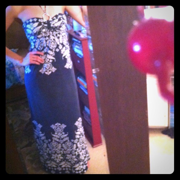 🚫Bundled Navy Boho vintage maxi xs